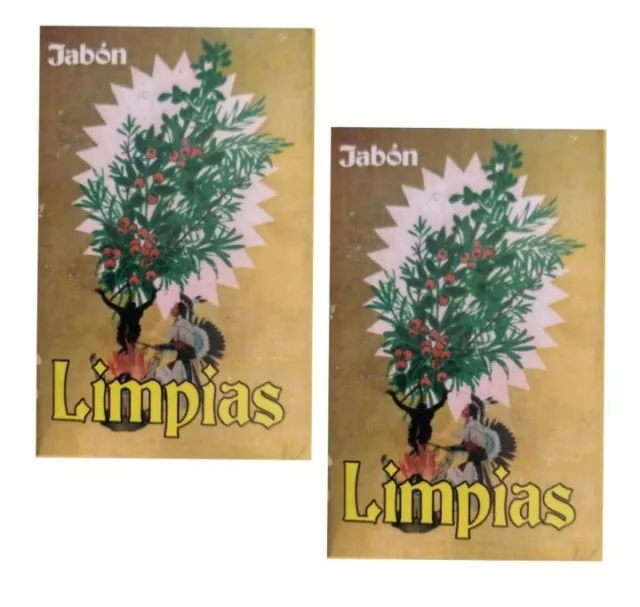 2X Limpias Jabon Esoterico / 2 Spiritual Cleansing Soap Bars - Envio Gratis