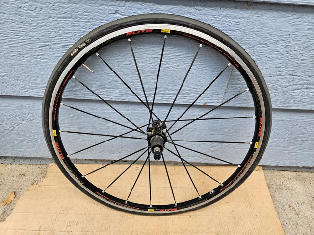 mavic ksyrium elite rear wheel