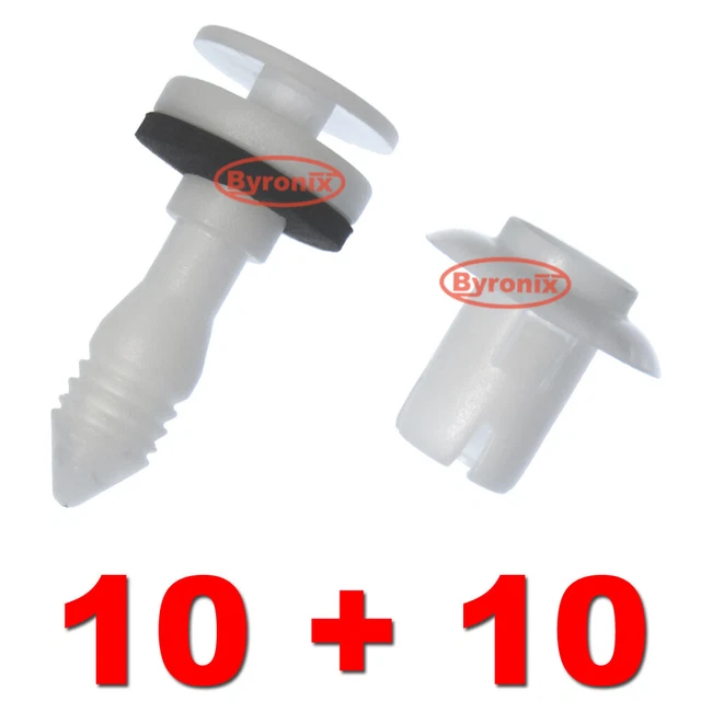 JAGUAR S X Type Door Clips Card Panel Trim Interior Fastener Grommets