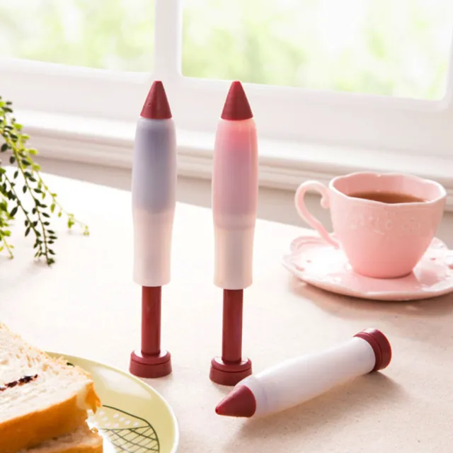 3 piezas herramientas de decoración de pasteles kit de decoración de pasteles bolígrafos para escritores de alimentos