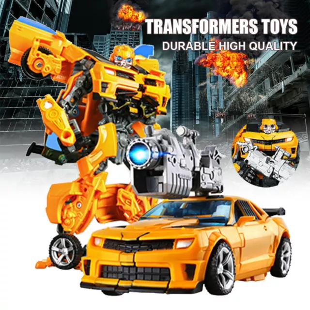 Neu Transformer Bumblebee Optimus Prime Truck Transformation Spielzeug Kinder DE