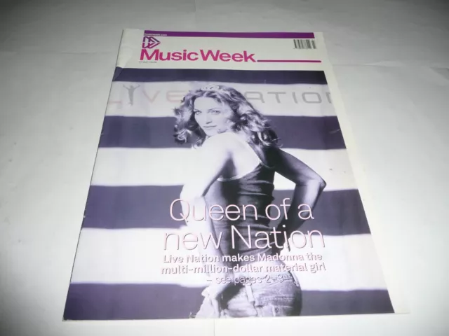 Music Week Magazine (27/10/07) -Madonna cover, also Duran Duran features.