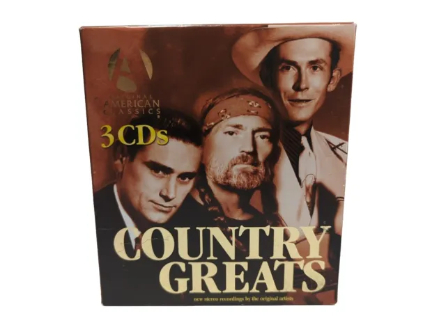 Country Greats Original American Classics 3-CD Set 2008