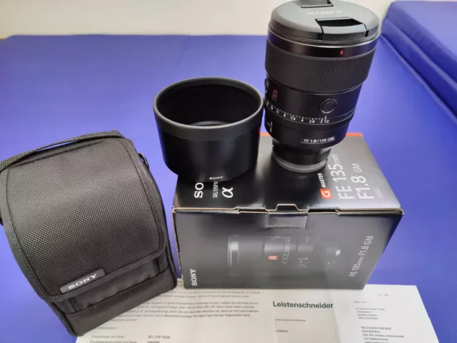 Sony FE 135mm f1.8 GM Objektiv - 1.5 Jahre alt, neuwertig