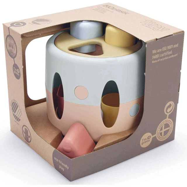 Dantoy Tiny BIO Bioplastic Shape Sorter Toy