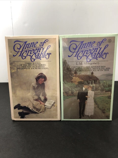 Anne Of Green Gables 3 Boxed Book Set 1-6 New FACTORY SEALED L M Montgomery