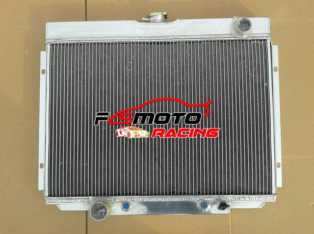 3-Row Aluminum Radiator & Fan Shroud For 1967-1970 Ford Mustang & Mercury Cougar V8