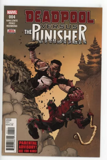 DEADPOOL VS. THE PUNISHER #4 NEAR MINT 2017 DECLAN SHALVEY COVER 1st PRINT b-234