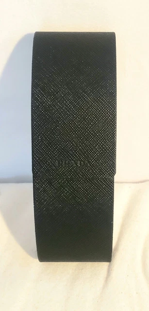 Prada Sunglasses Hard Eyeglasses Case Box Black Authentic Magnetic