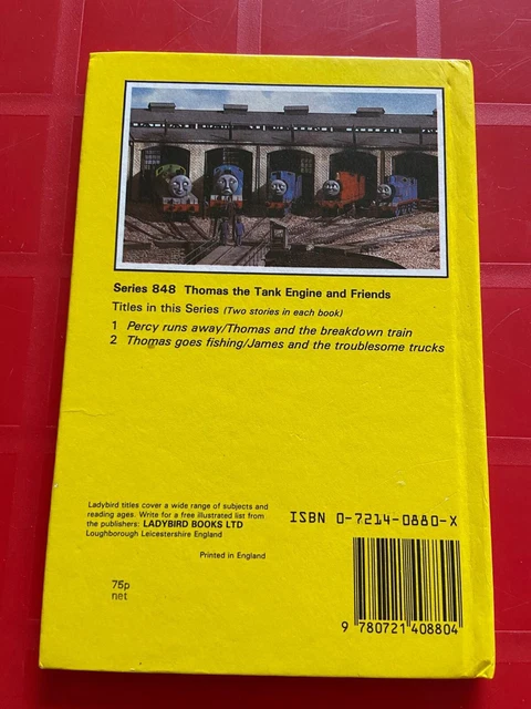 THOMAS THE TANK Engine & Friends - Ladybird Series Vintage Books ...