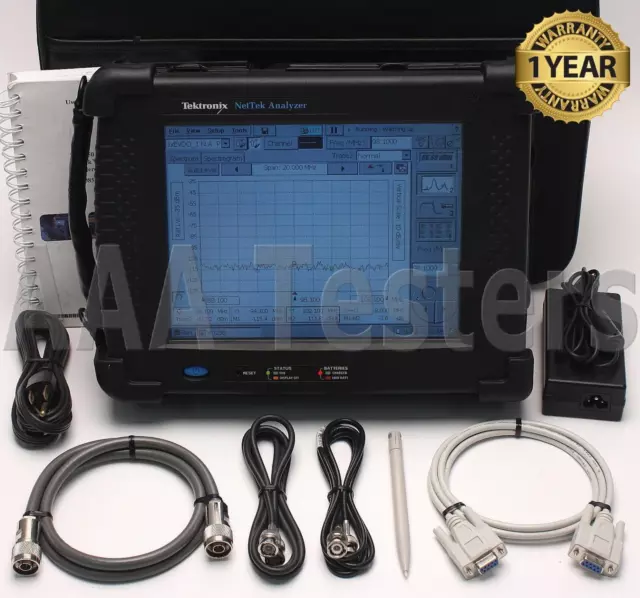 Tektronix Nettek Y350C Analysator W/YBT250 Störung Analysator Modul Y350