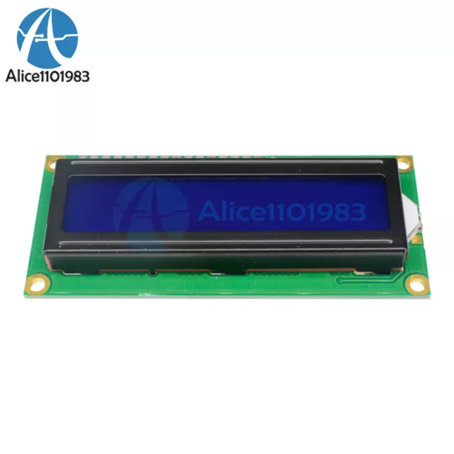 Interface série 5 pièces IIC/I2C/TWI/SP​I1602 16 X 2 module LCD écran bleu 3