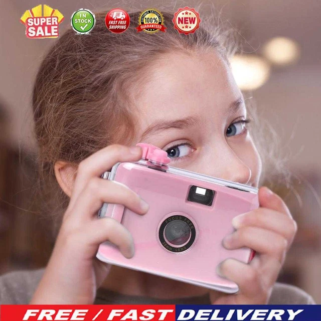 Kids Camera Non-disposable Waterproof Shockproof Film LOMO Camera Toys (B)