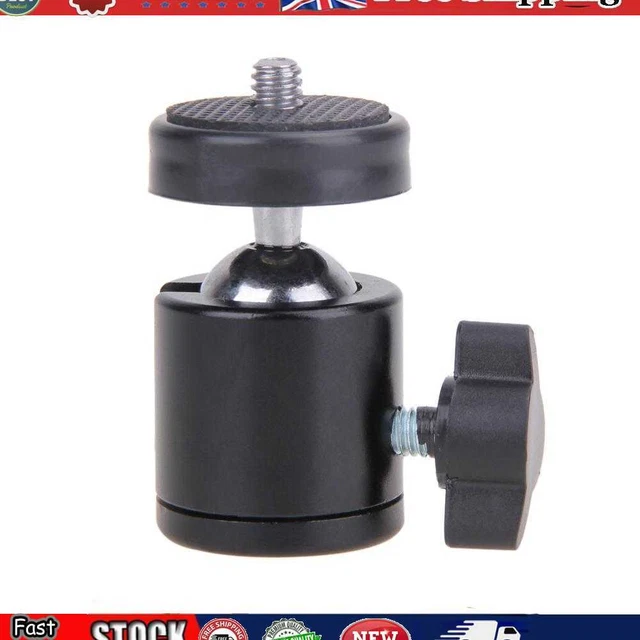 5pcs Mini Ball Head of 360 Swivel DSLR Camera Tripod Dsr +1/4"Screw Mount