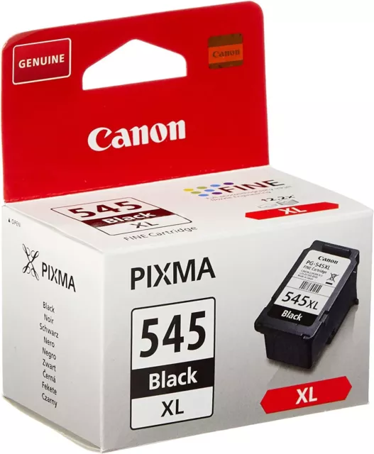 CARTUCCIA ORIGINALE CANON PG 545xl MG2450 MG2550 IP2850 MG2950 TR4450 TS3150