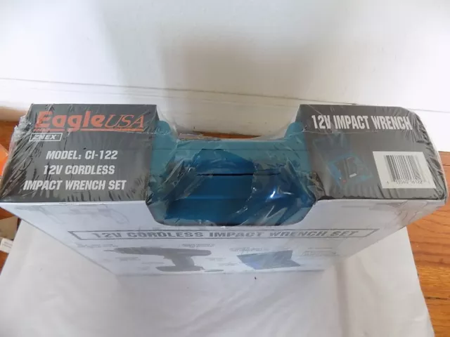 ZNEX Eagle USA CI-122 12V Cordless Power Tool 3/8 Impact Wrench set NEW 3