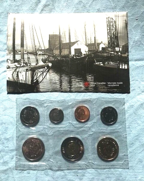 2002 Royal Canadian Mint Uncirculated Coin Set - Original Pkg