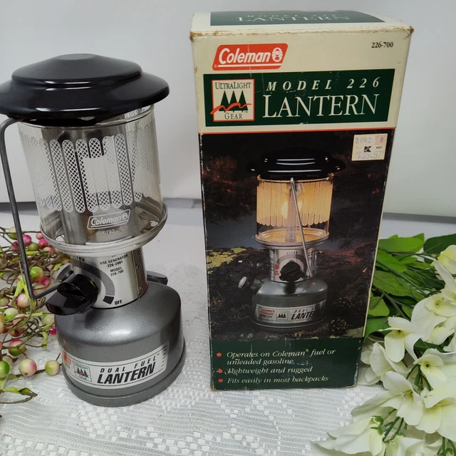 Coleman Model 226 USA Lantern Ultra Lite Dual Fuel Hiking