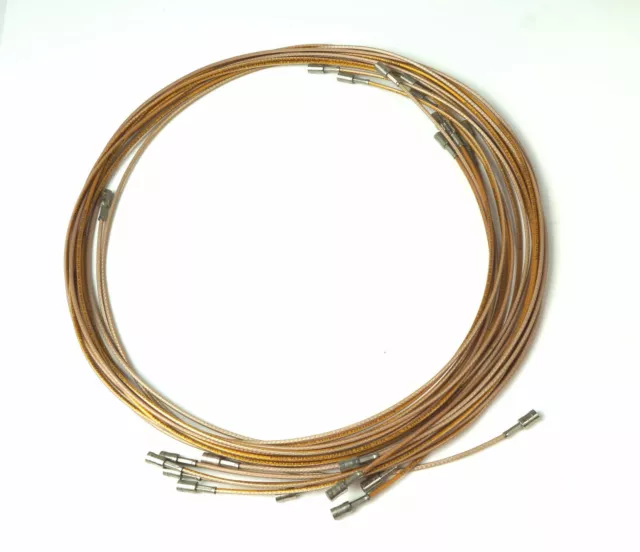 Lote De 11 Pasternack RF 1.2m PE3915-48 Smb Enchufe A RG316 Coaxial Cable