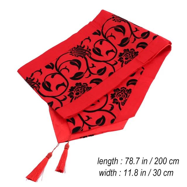 Mesa floral para corredor lavable decoración del hogar para comedor cocina