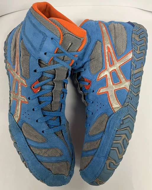 Asics aggressor 2 dusty blue sale
