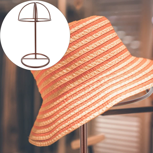 Sombrero sombrero pelucas joyería soporte para gorras escritorio