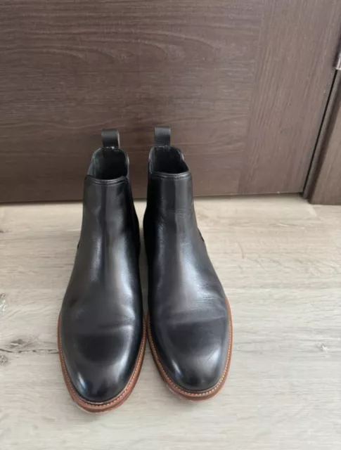 DUNE REAL LEATHER chelsea boots men £90.00 - PicClick UK