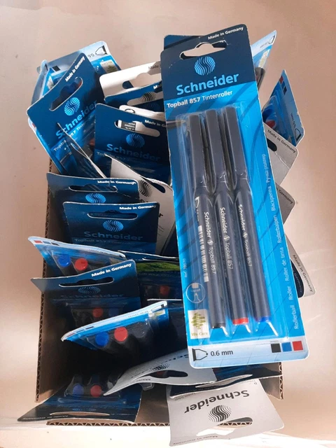 69 stück Schneider topball 857 tintenroller (23 Packungen je 3 stück)