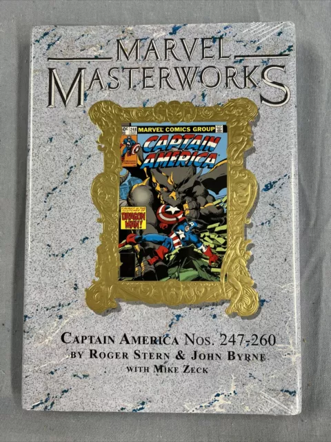 MARVEL MASTERWORKS #327 CAPTAIN AMERICA Vol #14 DM Variant HC (2022) Global ship