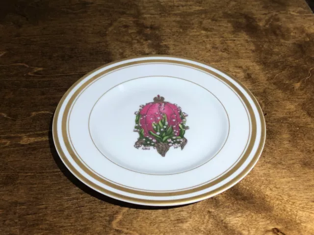 Faberge Imperial Egg Collection Salad Plate Lilies of the Valley Limoges France