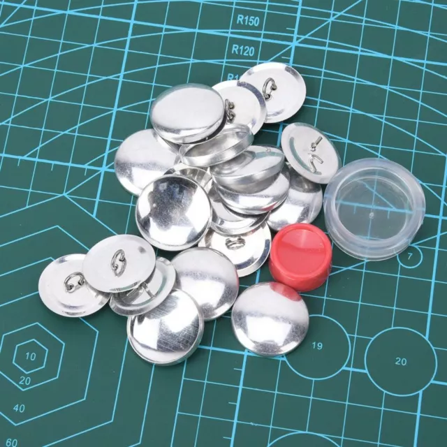 (25mm)Buttons To Cover Round Button Base Cover Buttons Kit Self Cover Buttons