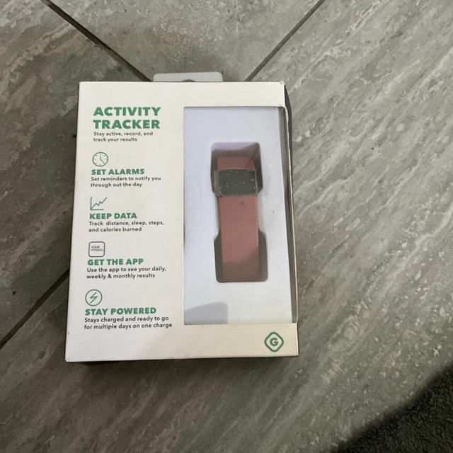 🍒 GEMS ACTIVITY Tracker Keep Data,Set Alarms,Stay PoweredDusty Coral