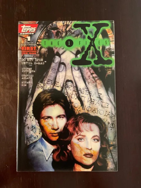 The X files comic book #1 Topps Comics 1995 1st Print