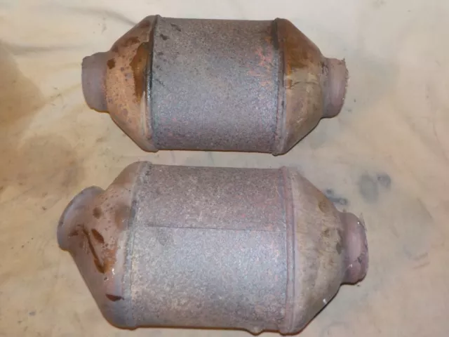 2 Full SCRAP catalytic converters for recycling purposes OEM Domestic converter