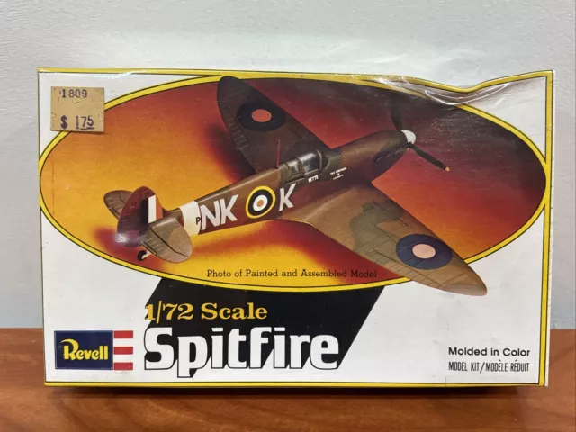 Revell Spitfire 1/72 Scale Model Kit New in Box H-50 CV JD