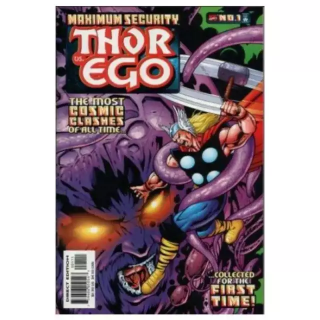 Maximum Security Thor vs. Ego #1 in Near Mint + condition. Marvel comics [q