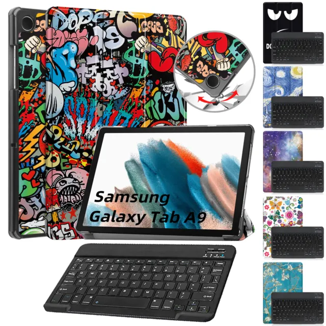 For Samsung Galaxy Tab A9 Plus 11" 2023 Tablet Smart Leather Stand Case Cover