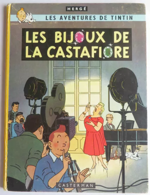Tintin - Les Bijoux de la Castafiore - B 34 - 1963 - EO Belge – Casterman - BE++