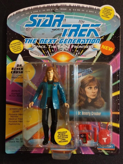 STAR TREK THE Next Generation Dr Beverly Crusher 6070 6019 Playmates ...