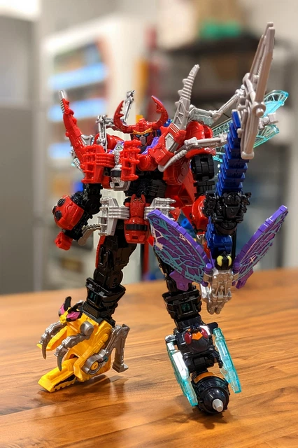 Figurine Action Bandai Ohsama Sentai KingOhger DX - 27 Cm - Transformable - Power Rangers - Neuf