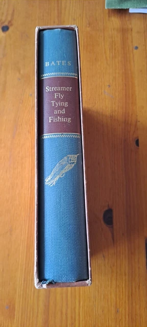  STREAMER FLY TYING AND FISHING  J.  Bates Jr    fly fishing book  limited ed.
