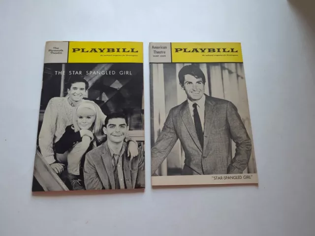 Neil Simon  "The Star Spangled Girl"  Playbill  June 1967  Anthony Perkins