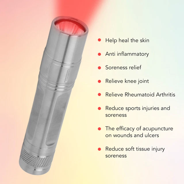Torcia terapia LED ricaricabile 660nm 850nm torcia terapia infrarossi sicura per