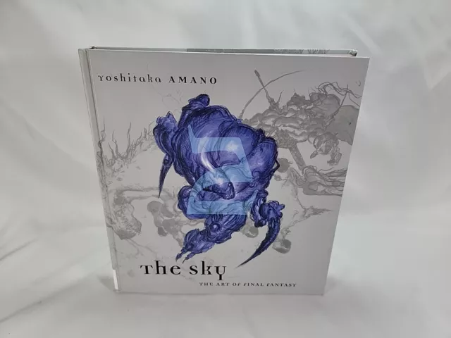 The Sky: Art of Final Fantasy Book 2 Yoshitaka Amano 1st Ed Dark Horse Hardcover