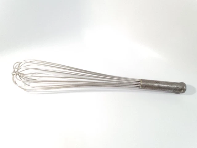 Vintage 18 inch Restaurant Whisk Whip Commercial Stainless