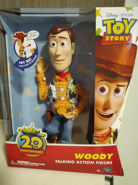 Toy Story 20th Talking Woody Action Figure