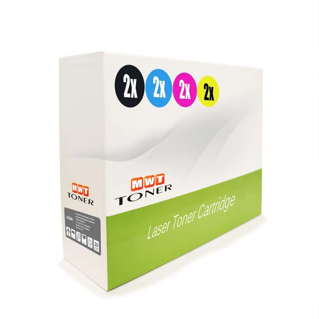 8x Toner for Xerox Phaser 7760-DN 7760-DNM 7760-NM 7760-N 7760-V 7760-DX 7760-GX