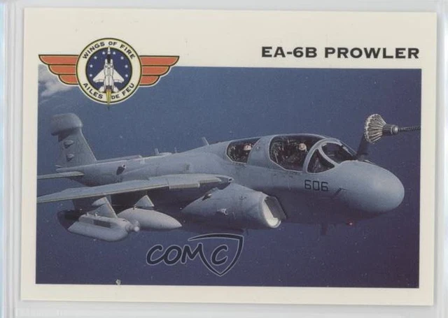 1991 Action/Panini Wings of Fire EA-6B Prowler #92 5ui