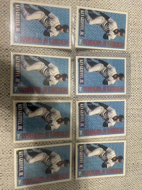 Ken Griffey Jr 🔥 1994 Topps Measures Of Greatness #606 Lots Of 8 Cards