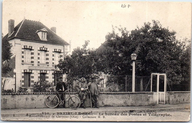 60 BREUIL LE SEC - le bureau de poste et telegraphe
